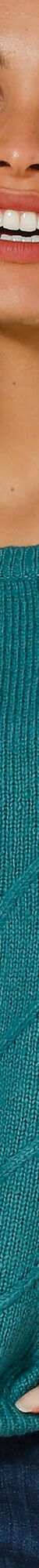 Pull maille fantaisie et détail boutons poignets, toucher doux  (turquoise foncé) Pull maille fantaisie et détail boutons poignets, toucher doux  (turquoise foncé)